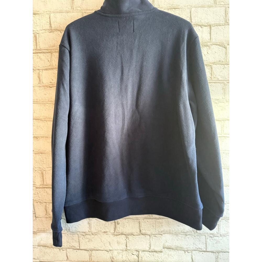 NWT Men’s Old Navy Micro Performance Fleece Chest-Pocket Zip Jacket Navy sz XL - Picture 3 of 4